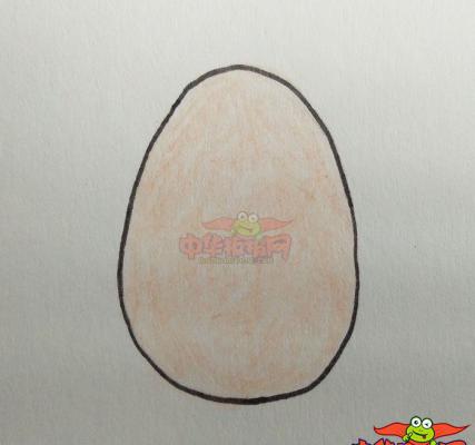 如何画鸡蛋简笔画步骤，简笔画鸡蛋的画法