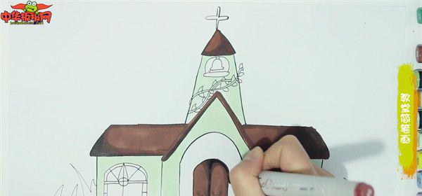 教堂简笔画