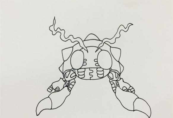 甲虫兽怎么画