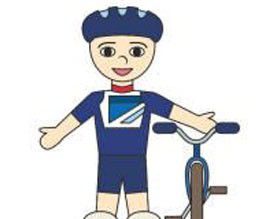幼儿园人物简笔画教案《骑自行车的人》