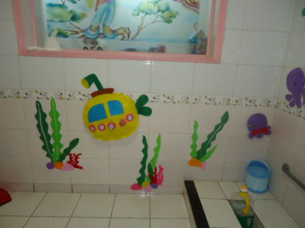 幼儿园生活环境布置：潜水艇