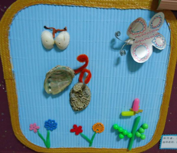 幼儿园环境布置：楼道——蝴蝶花