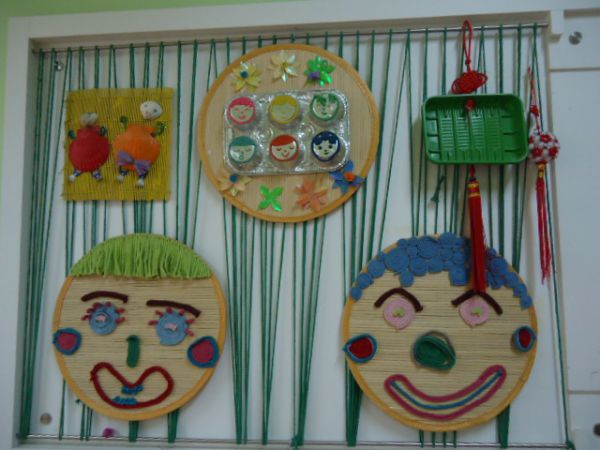 幼儿园环境布置：墙面布置：可爱的笑脸