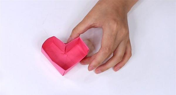 心形盒子的折法