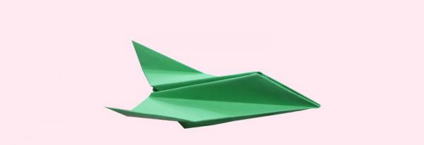 最强滑翔纸飞机的折法